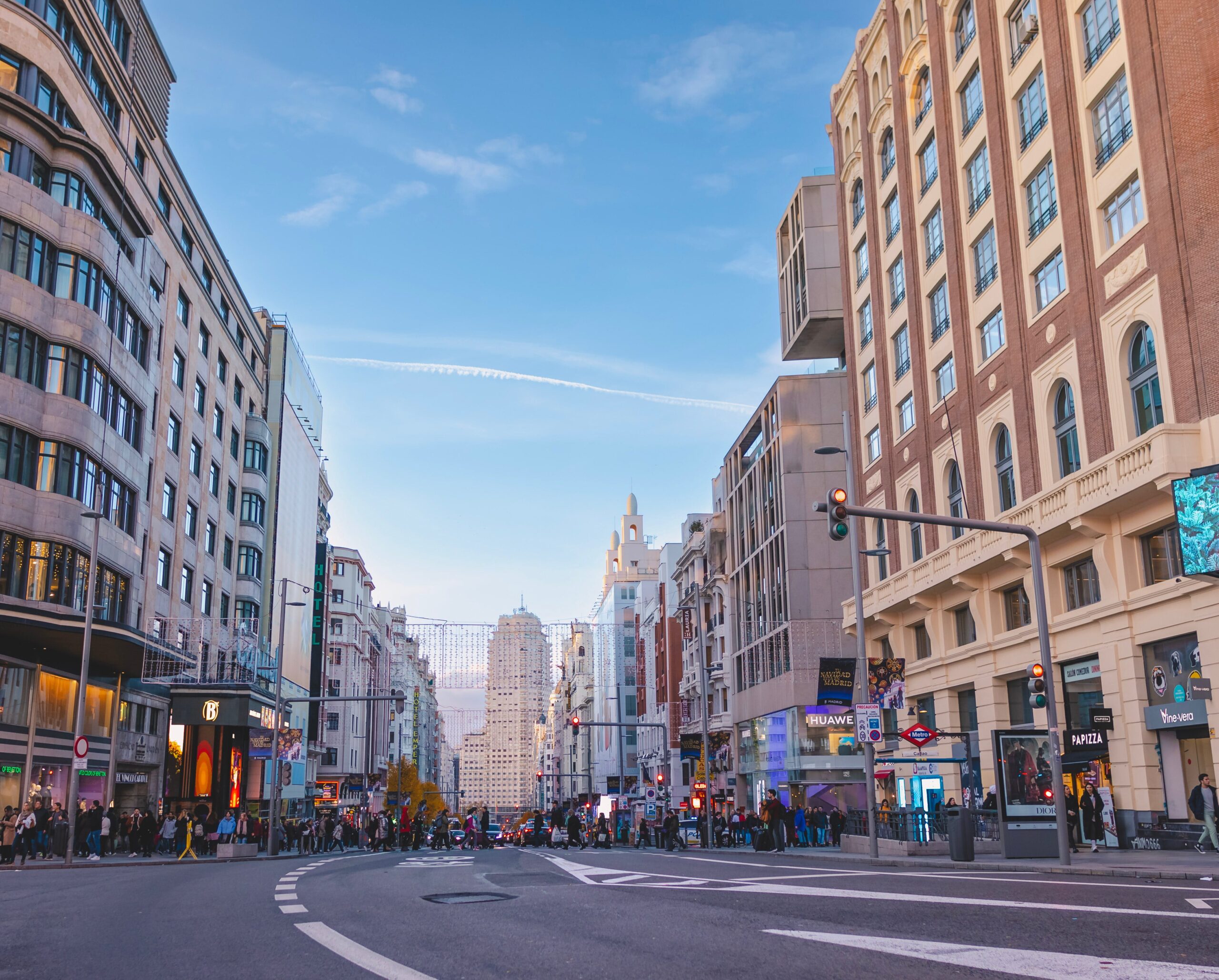 Gran via madrid